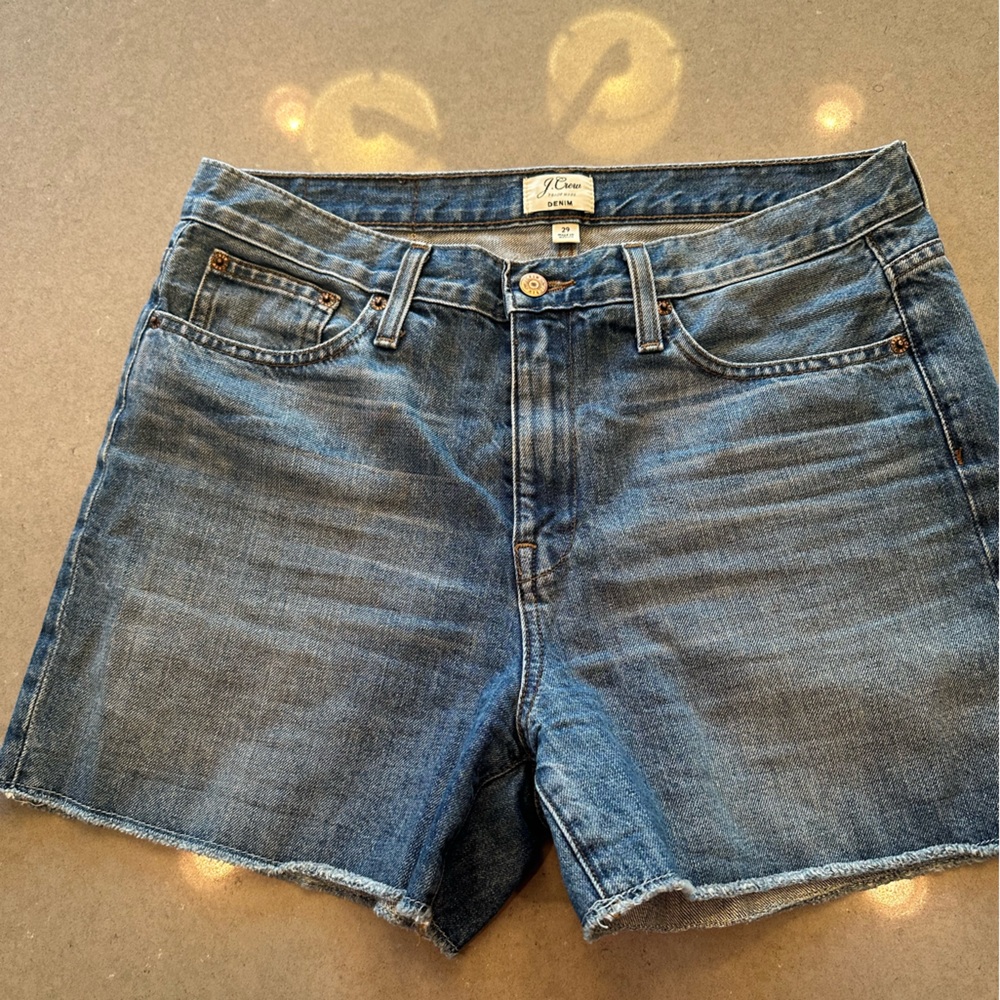 J Crew Cut-Off Jean Shorts